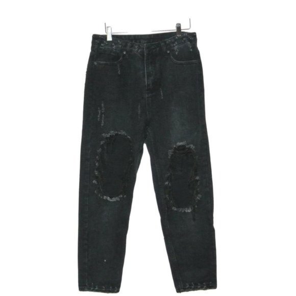 Unif‎ X Urban Outfitters Twerk Jeans Black 27 - Picture 7 of 14